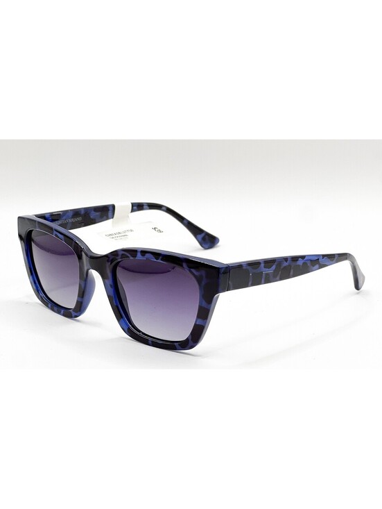 Christian Siriano Accessories - Christian Siriano Bea Blutt Blue Tortoise Square Authentic Sunglasses 50-22